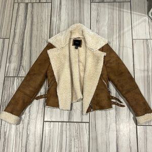 Forever 21 faux fur women’s jacket
